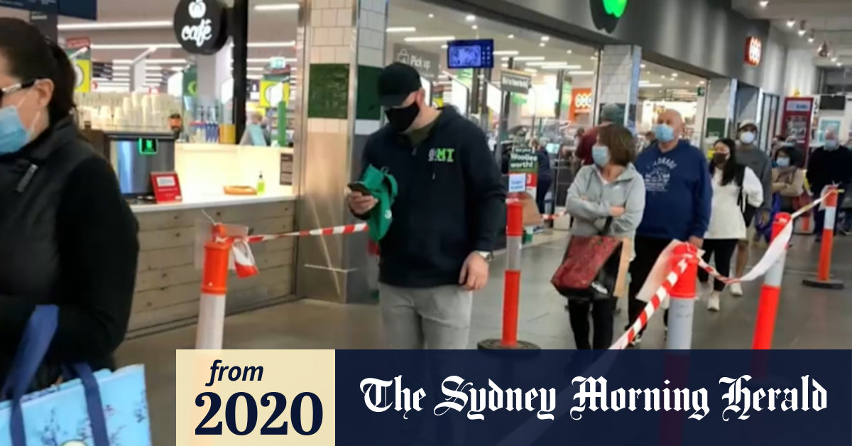 Video Coronavirus Stage Four lockdown prompts panic buying in Melbourne